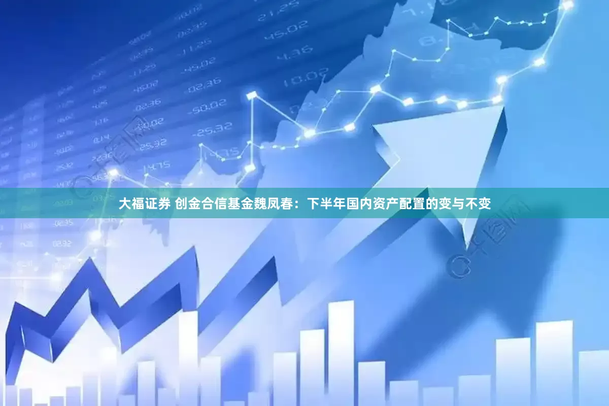 大福证券 创金合信基金魏凤春：下半年国内资产配置的变与不变