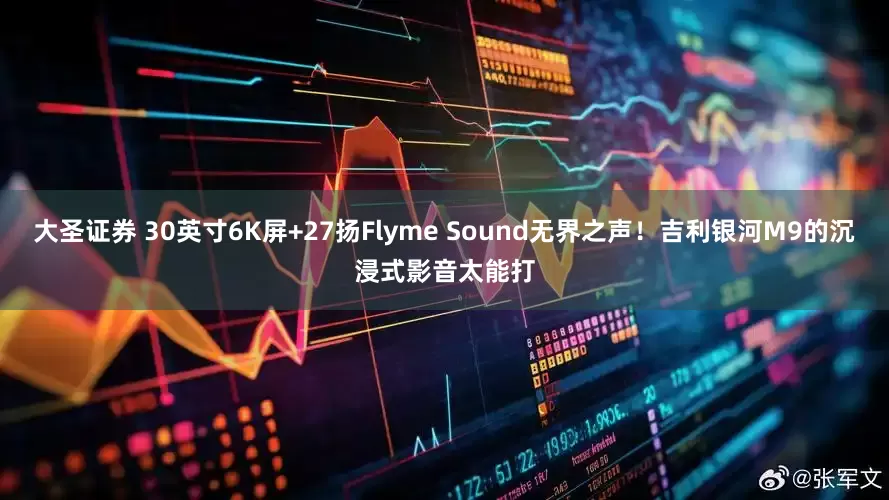 大圣证券 30英寸6K屏+27扬Flyme Sound无界之声！吉利银河M9的沉浸式影音太能打